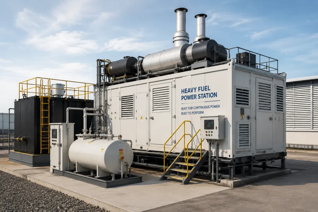 Heavy Fuel Power Stations