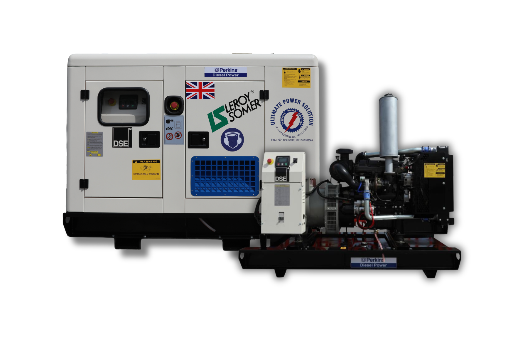 PERKINS GENSET ROUND PHOTO